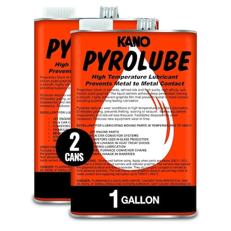 Kroil 1 Gallon Pyrolube High Temperature Lubricant, 2PK AZPY011C2